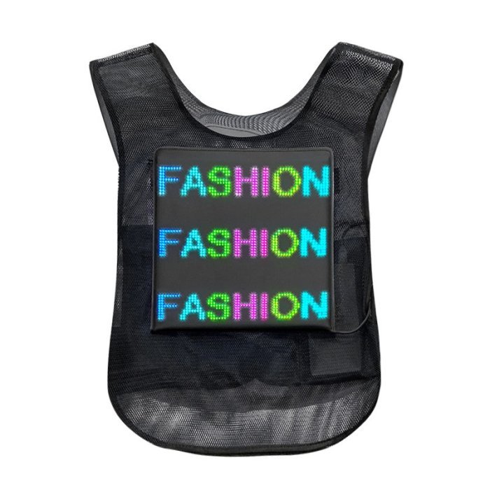 Waterproof led screen vest advertising jacket display - Image 1