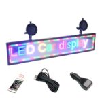Moving message board sign P5 super thin Wi-fi Scrolling LED Sign Message Board for Business Working with Smartphone (340x95mm) - Image 2