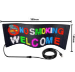 Android iOS App control LED Soft Panel Scrolling Text Flexible Screen Board