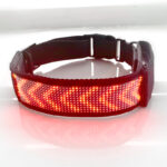 Waterproof Rechargeable LED Dog Collar | USB Charging Led Light Up Collar for Dog | Mobile App Display Control | Luxury Dog Collars - Image 12