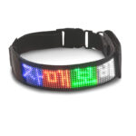 Waterproof Rechargeable LED Dog Collar | USB Charging Led Light Up Collar for Dog | Mobile App Display Control | Luxury Dog Collars - Image 13
