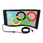 Android iOS App control LED Soft Panel Scrolling Text Flexible Screen Board - Image 6