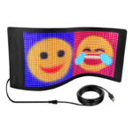Android iOS App control LED Soft Panel Scrolling Text Flexible Screen Board - Image 7