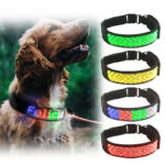 Waterproof Rechargeable LED Dog Collar | USB Charging Led Light Up Collar for Dog | Mobile App Display Control | Luxury Dog Collars - Image 2
