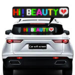 (390x107mm) Smart APP Control Flexible Led Screen Scrolling Message Pattern Graffiti Text LED sign board Animation RGB LED Display Panel - Image 2